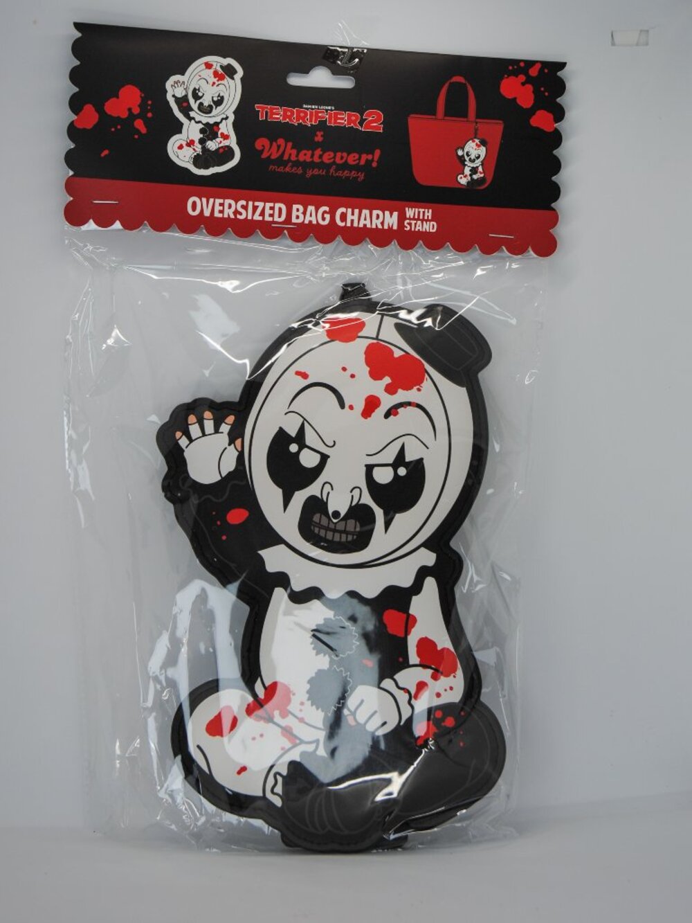 Terrifier 2 x Whatever! Makes You Happy Oversized Bag Charm